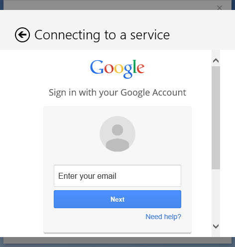 Google account