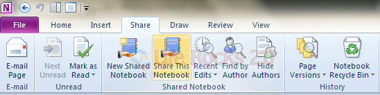 Share Notebook