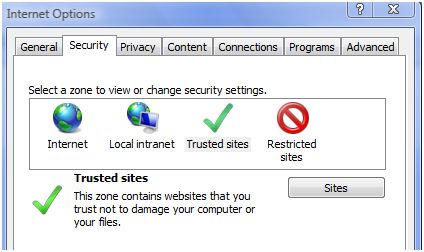 internet explorer 8 security settings registry